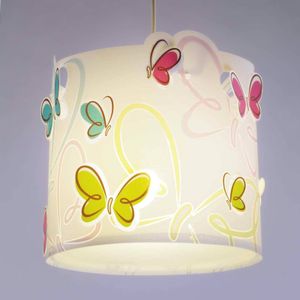 Dalber Veerachtige hanglamp Butterfly