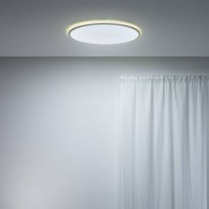 WiZ SuperSlim LED plafondlamp CCT Ø55cm wit