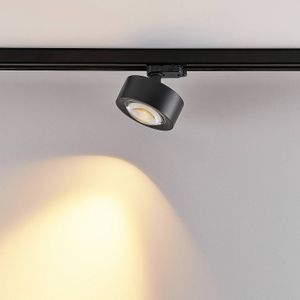 Molto Luce LED 3-fase railspot Mag, zwart, 827