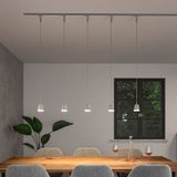 Paulmann - URail - Hanglamp - Chroom Mat - GU10 Dimbaar - Modern