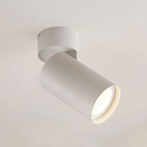 Arcchio Thabo LED plafondspot, uit te lijnen 12,5W Arcchio, dimbaar, wit / opaal, Hal, Aluminium, Modern, winkelverlichting