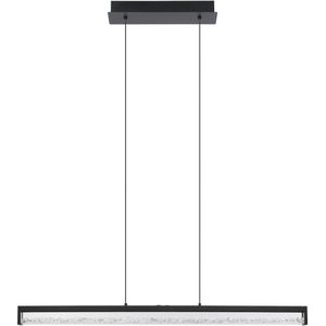 EGLO LED hanglamp Cardito Tunable white 100cm zwart