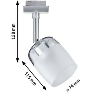 230V-railsysteem lamp Paulmann Blossom 95338 G9 N/A Vermogen: 10 W N/A