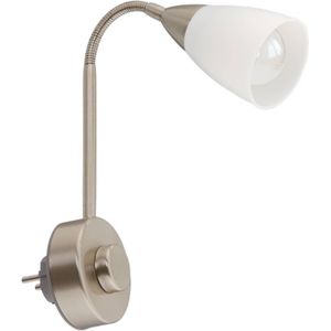 Dimbare Stekkerlamp Dimmi Mat Nikkel