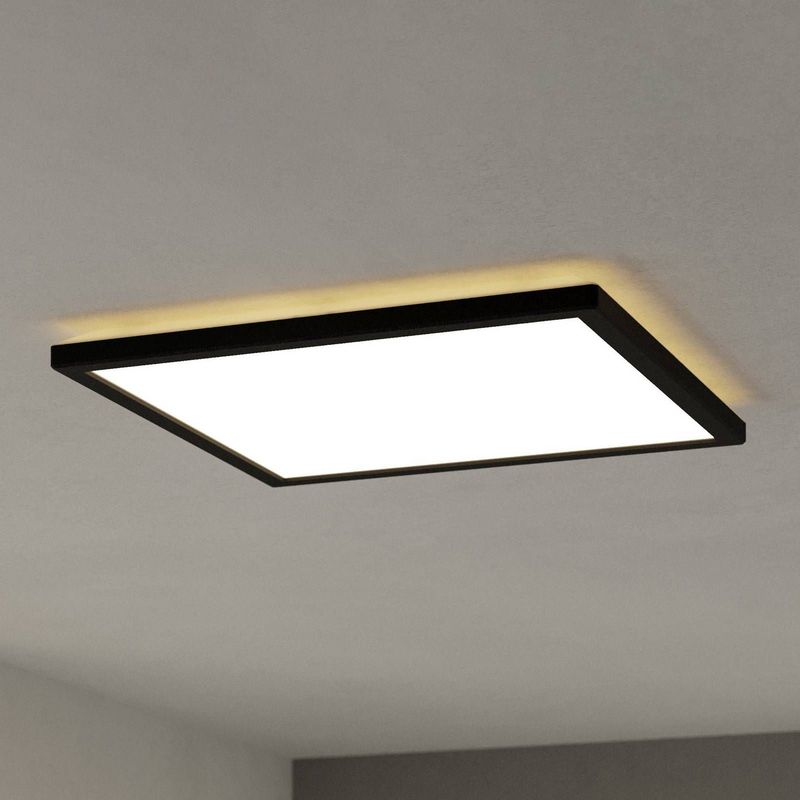 EGLO - Rovito-Z - Smart Home Plafondlamp - Zwart - IP44 - Dimbaar