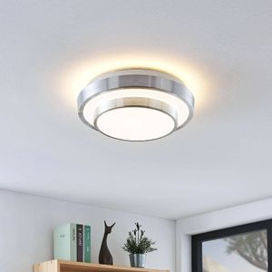 Lindby Naima LED plafondlamp, rond, 29,5 cm