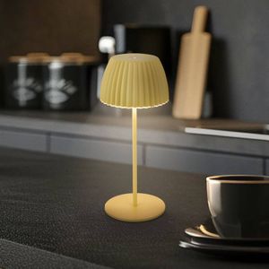 Briloner LED tafellamp Brilo zonder stekker Riffle, 20 cm, groen