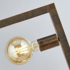 Searchlight Vloerlamp Rustic in roestbruin