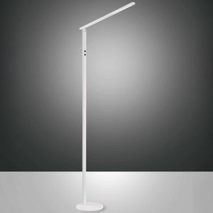 Fabas Luce LED vloerlamp Ideal, 1-lamp, CCT, wit