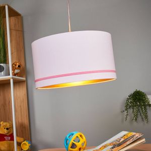 Waldi-Leuchten GmbH ESTRIA hanglamp, roze met gouden interieur