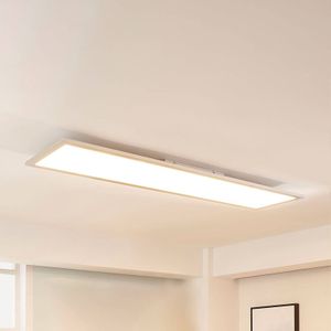 LED-paneel Lysander Arcchio, dimbaar, alu / grijs / zink, Werkkamer / Kantoor, Aluminium, LED paneel