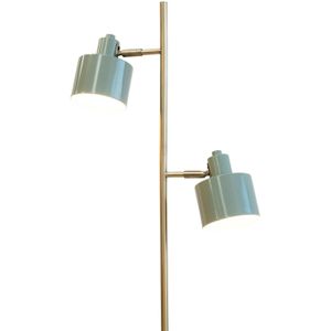 Dyberg Larsen Ocean vloerlamp, olijf, hoogte 160 cm, metaal