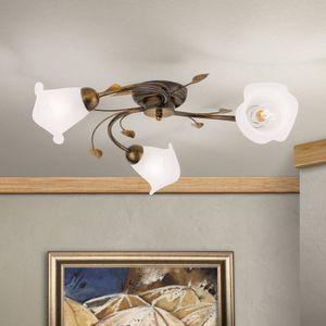 ORION Plafondlamp Sisi, 3-lamps, antiek