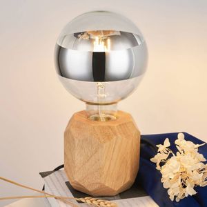 Pauleen Woody Sparkle tafellamp van licht hout
