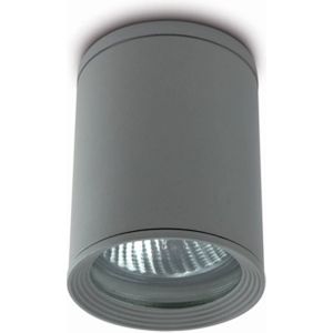 FARO BARCELONA Kwaliteitsvolle outdoor plafondlamp Tasa TASA, dimbaar, alu / grijs / zink, Aluminium, Modern, plafondlamp