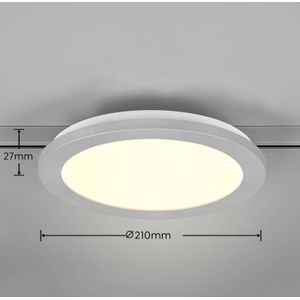 Trio Lighting LED plafondlamp DUOline, Ø 26 cm, titanium