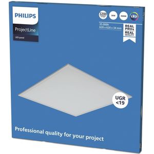 Philips ProjectLine LED paneel UGR<19 840 62x62cm
