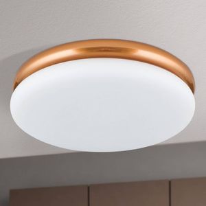 ORION LED plafondlamp James met metalen behuizing, koper