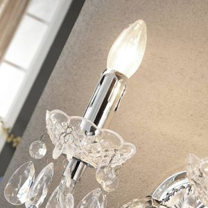 Lindby Merida - elegante wandlamp, tweeflammig