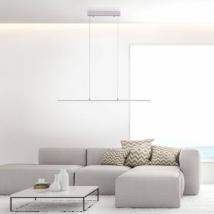 Paul Neuhaus Pure-Lite LED hanglamp 100cm alu