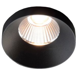 The Light Group GF design Owi inbouwlamp IP54 zwart 2.700 K
