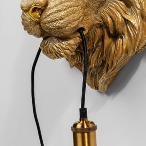 KAREN Animal Tiger Head wandlamp met stekker