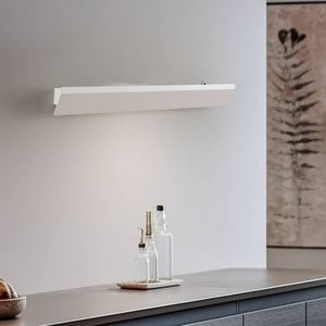 Nowodvorski Lighting Wandlamp Wing, wit, staal, schakelaar, 68 cm breed