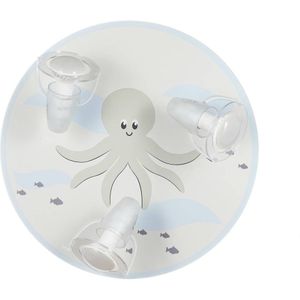Waldi-Leuchten GmbH Plafondlamp onderwaterwereld, wit/lichtblauw