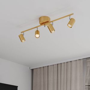 By Rydéns Correct plafondspot 4-lamps mat goud