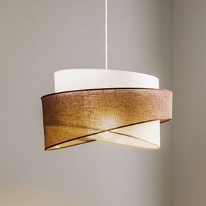 Duolla Hanglamp Brooklyn, bruin/beige