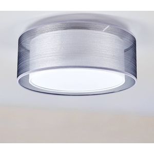 Lindby Plafondlamp Nica 40 cm grijs