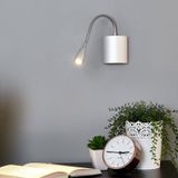 Lucande Flexibele wand-leeslamp Anneli met LED