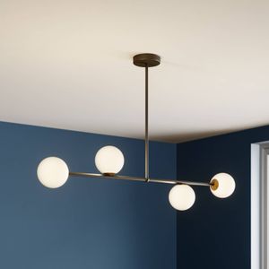 SIGMA Gama 4 hanglamp, 4-lamps, zwart