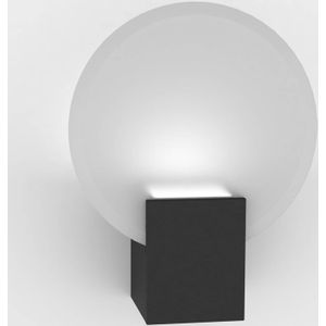 Nordlux LED wandlamp Hester, IP44, zwart