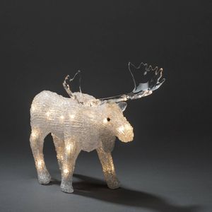 Konstsmide Christmas LED-lichtfiguur eland voor buiten Batterij