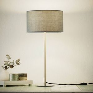 Schöner Wohnen Pina tafellamp donkergrijs