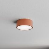 Cleo - Ronde Plafondlamp - Koper - Staal en Kunststof - IP54
