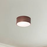 Cleo - Ronde Plafondlamp - Koper - Staal en Kunststof - IP54