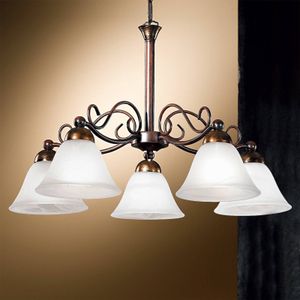 ORION Ornamentele hanglamp JONTE, 5-lichts