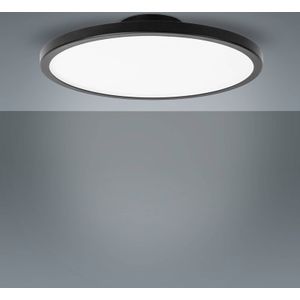 LightMe LED plafondlamp Aqua Ø 30,2cm zwart