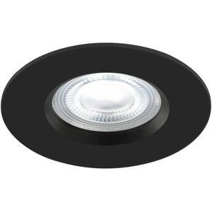 Nordlux LED inbouwlamp Don Smart, 3 per-set, zwart