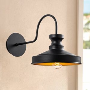 Opviq Wandlamp Berceste 182-A zwart/goud