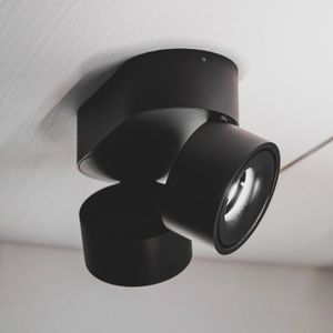 LOOM DESIGN Aim LED plafondspot 2-lamps zwart