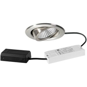 BRUMBERG LED inbouwspot BB09, DALI, aansluitdoos, roestvrij staal