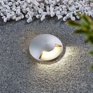 Lucande Grondspot inbouwlamp Milara uit aluminium