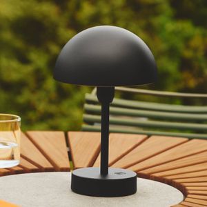 Nordlux LED tafellamp op accu Ellen To-Go, zwart, aluminium