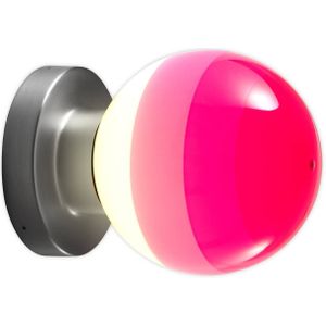 MARSET Dipping Light A2 LED wandlamp roze/grafiet