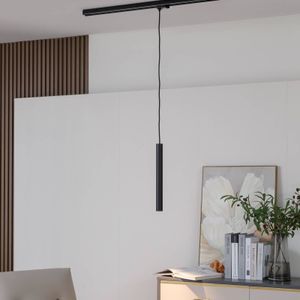 Arcchio Ejona LED track hanger zwart 4/40cm Arcchio, dimbaar, zwart, Hal, Aluminium, Modern, railverlichting