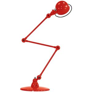 Jieldé Loft D9403 scharnier-vloerlamp, rood