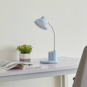 Lindby Zephyra LED tafellamp, CCT, 8W, blauw